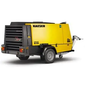 Kaeser M125 med aggregat